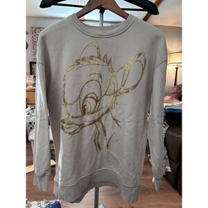 Zara Disney Classics‎ Bambi Graphic Print Sweatshirt Beige